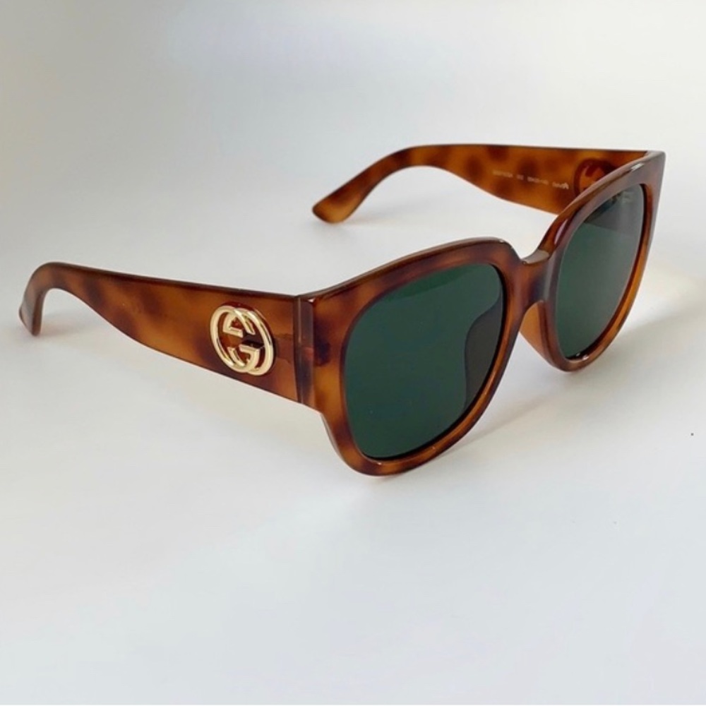 🔥🔥🔥 - NEW GUCCI GG0142SA 002 WOMEN’S SUNGLASSES GUCCI - Picture 6 of 12